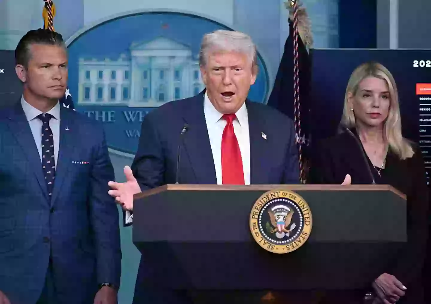 Trump announced he would be meeting Putin on Friday (Chen Mengtong/China News Service/VCG via Getty Images)