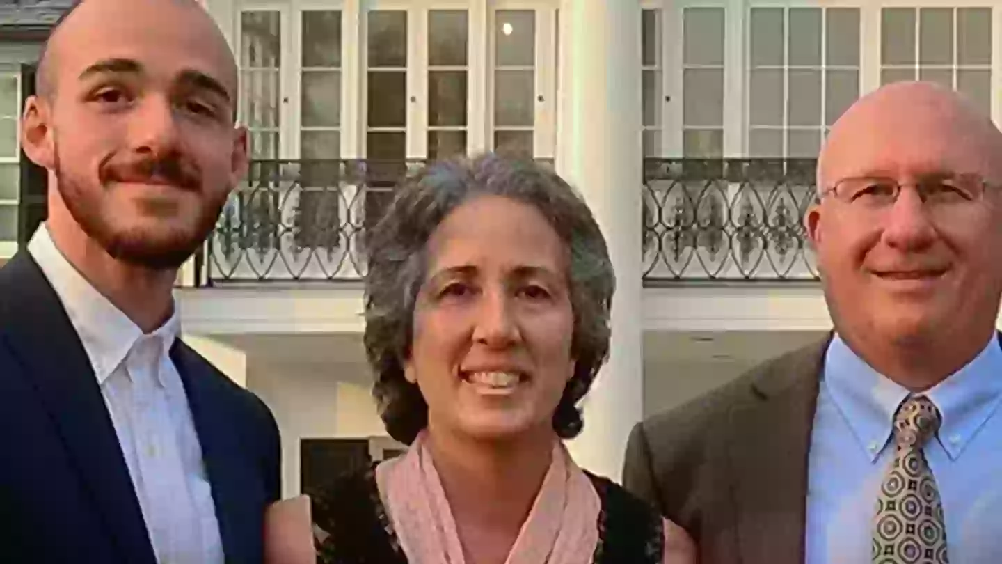 Gabby Petito's killer Brian Laundrie and his parents Roberta and Christopher Laundrie (Netflix)