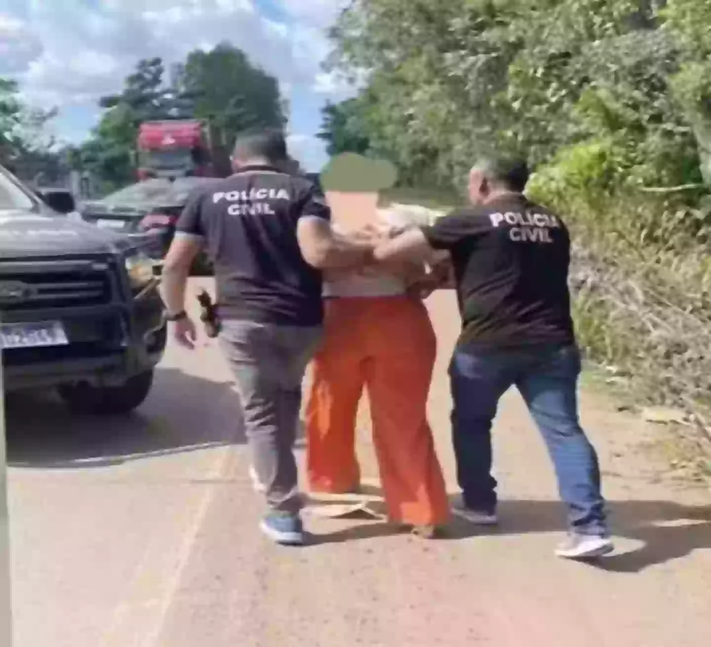 Barbosa was detained last week (Instagram/Polícia Civil do Maranhão)