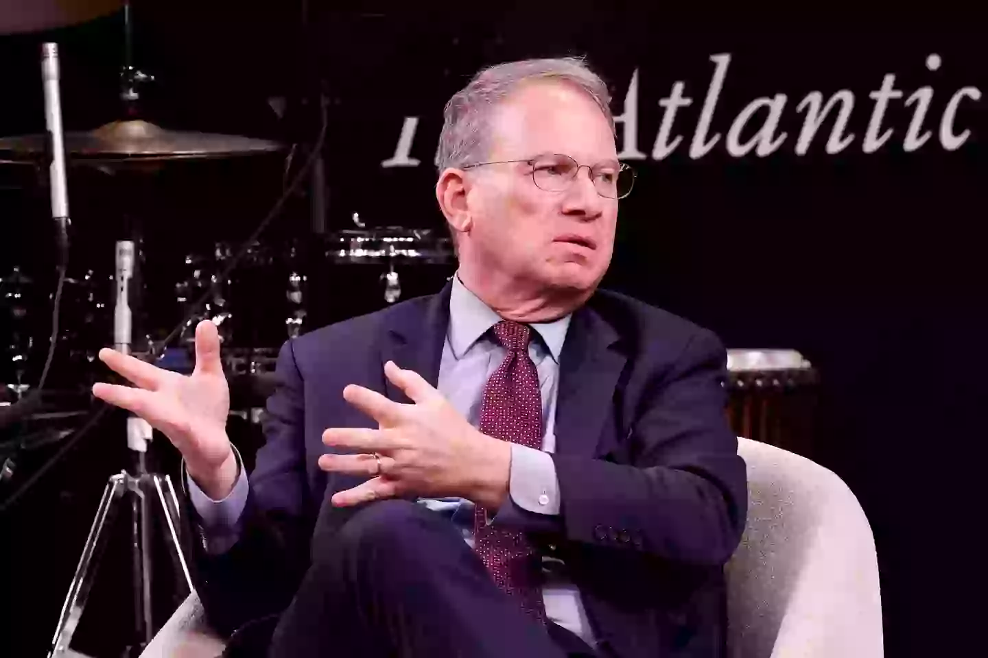 Jeffrey Goldberg, the editor of The Atlantic, was added to the chat by mistake (Paul Morigi/Getty Images for The Atlantic)