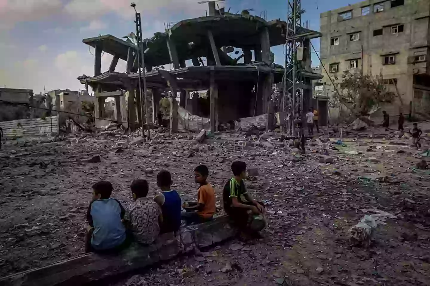 Pictures of the devastation caused by Iran's earlier air strikes (Saeed M. M. T. Jaras/Anadolu via Getty Images)