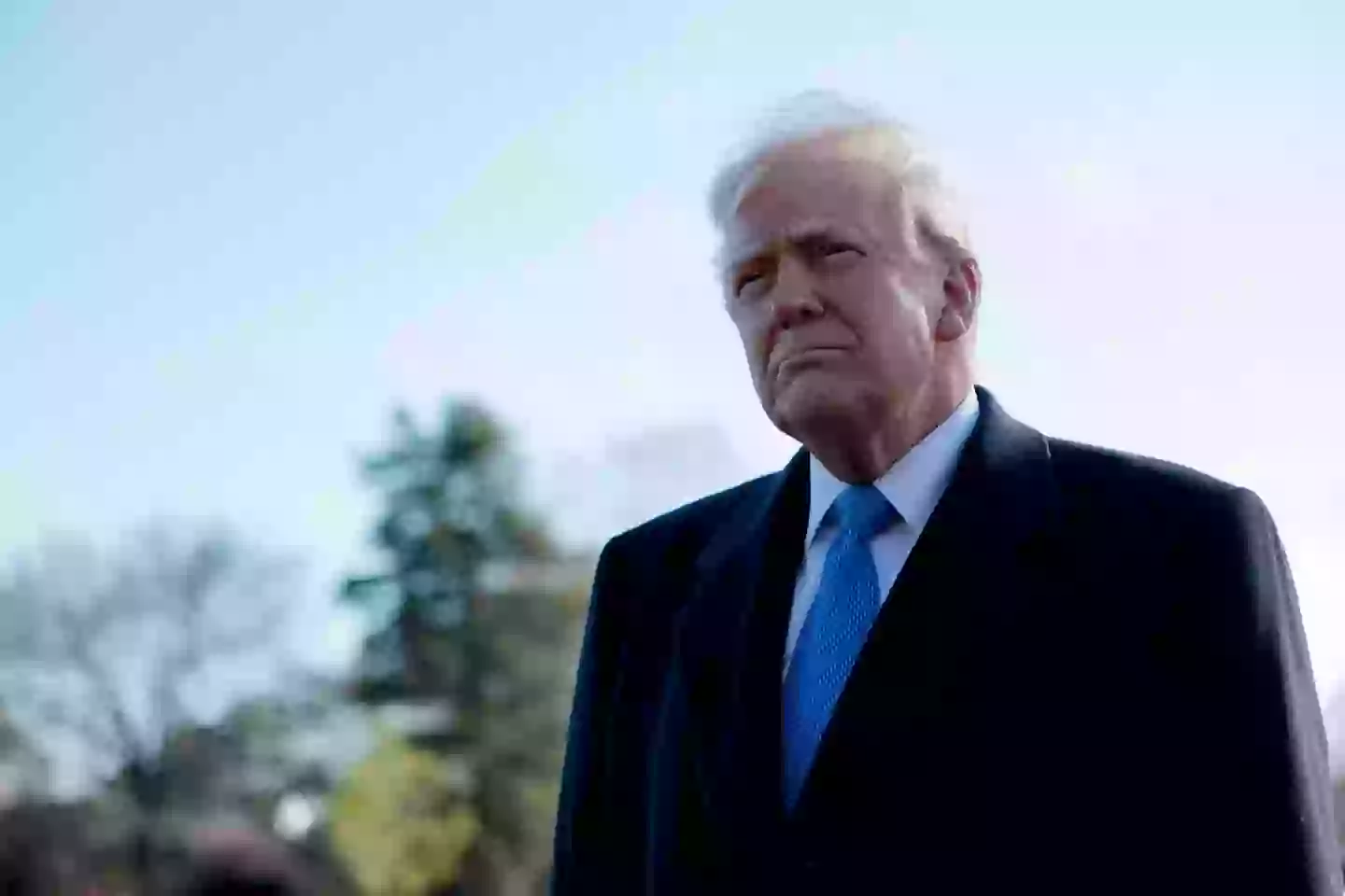 Donald Trump told reporters he was not aware of the Atlantic article when asked by reporters(Anna Moneymaker/Getty Images)