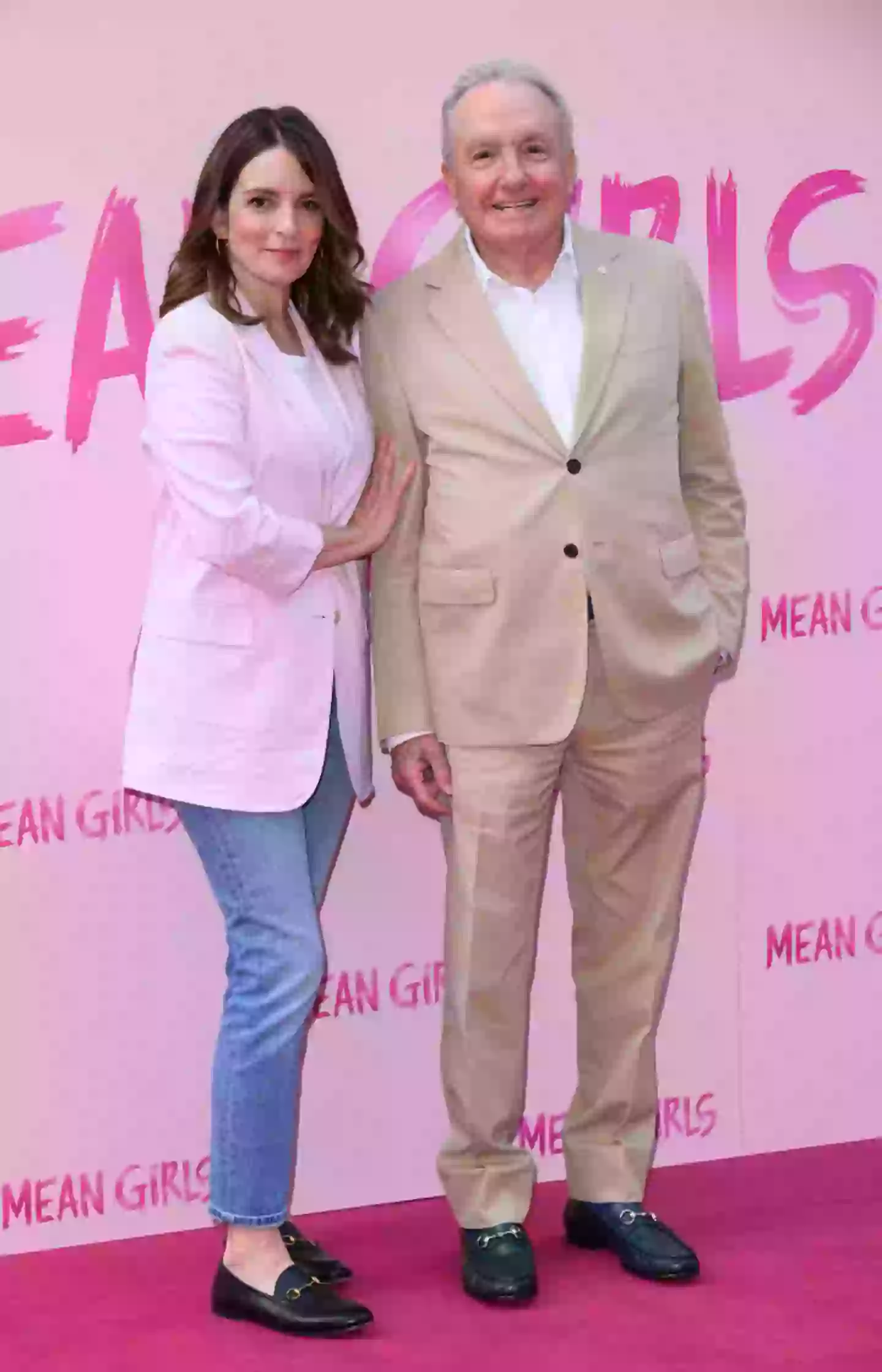 Tina Fey starred in the sketch for SNL creator and producer Lorne Michaels (Karwai Tang/WireImage)