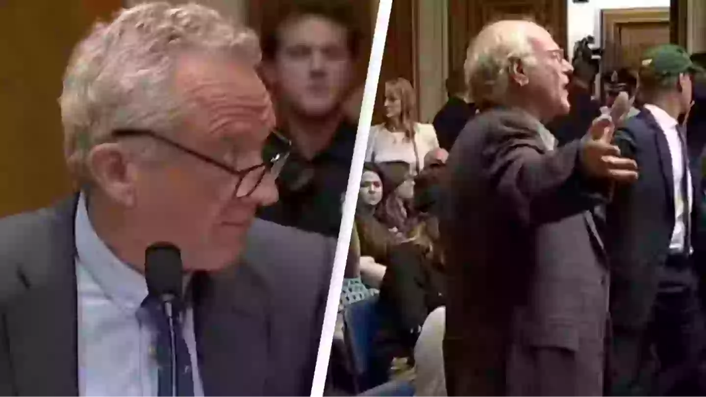 Ben & Jerry's co-founder Ben arrested after confronting RFK Jr. during Senate in shocking footage