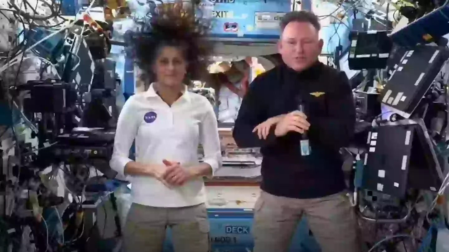 Suni Williams and Butch Wilmore were stuck on the ISS since June 5, 2024 (NASA)