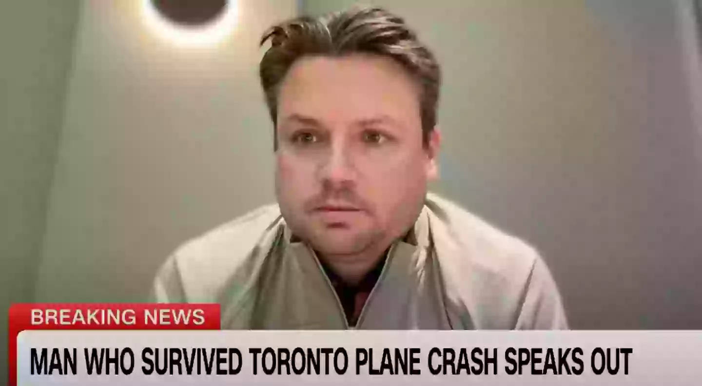 John Nelson was one of the 76 passengers on the plane (CNN)