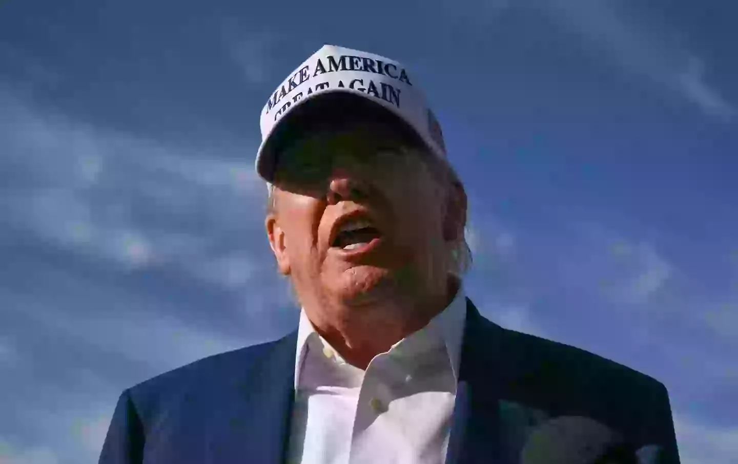 Trump really got his claws out (SAUL LOEB / AFP) (Photo by SAUL LOEB/AFP via Getty Images)