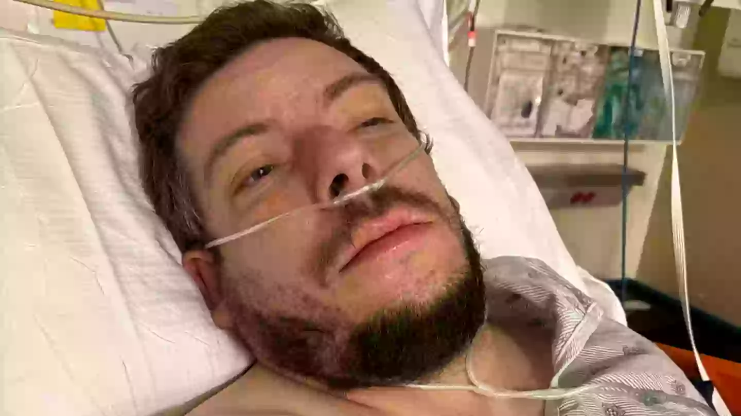 Man suffers major stroke and 'nearly dies' after a sneeze shockingly ruptured a neck artery
