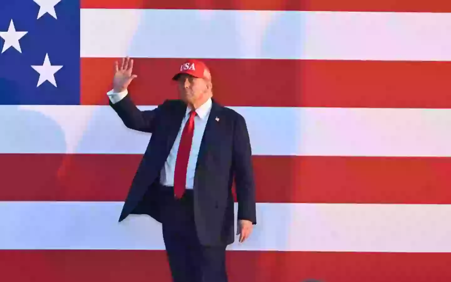 Trump had been speaking about the 'big, beautiful bill' when he made the comment (Kyle Mazza/Anadolu via Getty Images)