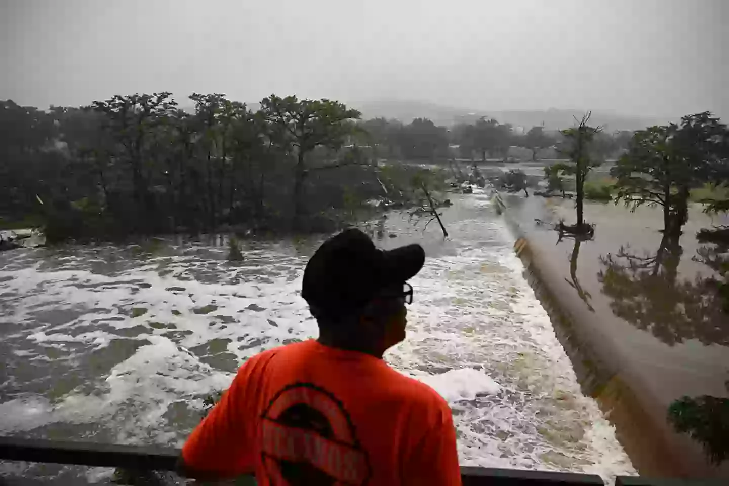 The floods have had a devastating impact on the area (RONALDO SCHEMIDT/AFP via Getty Images)