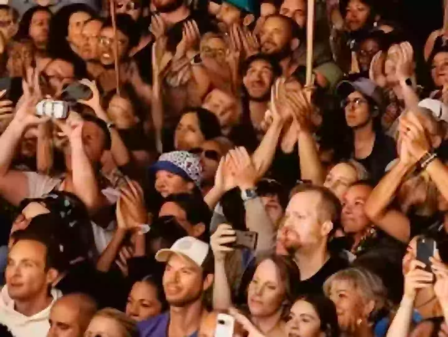 Several of the faces in the footage look scarily distorted (Instagram/willsmith)