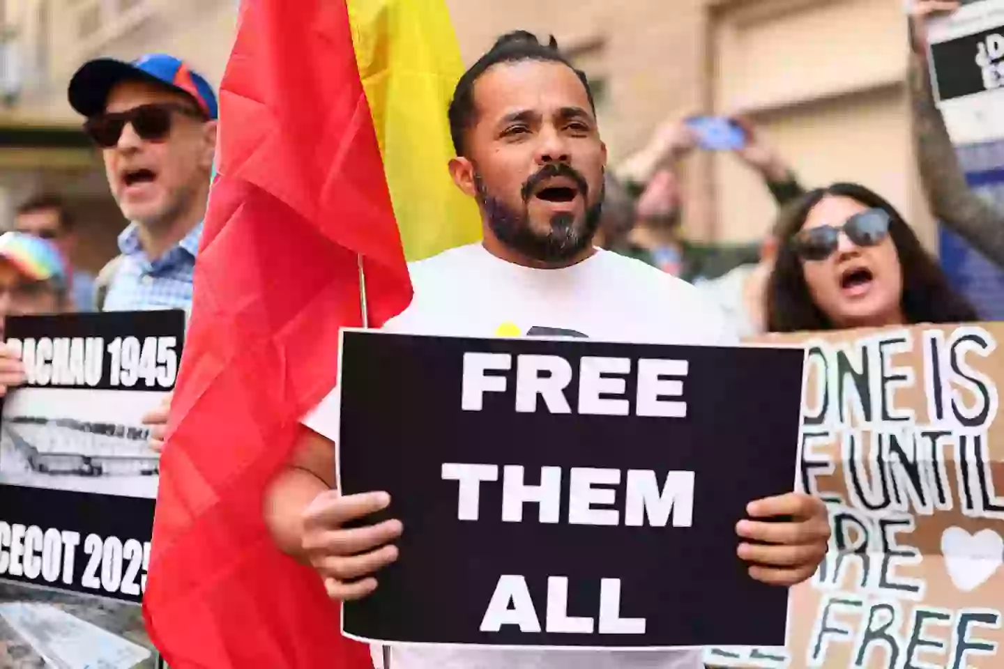 Trump has been ordering 'the largest deportation in American history' (Michael M. Santiago/Getty Images)