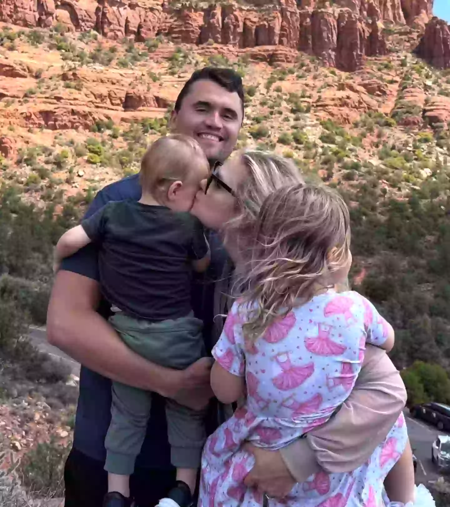 Charlie Kirk is survived by his wife Erika and their two children (Instagram/mrserikakirk)