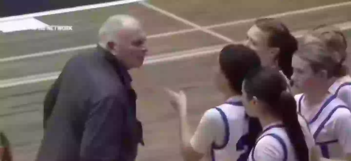 Another player intervened after the shocking moment (NFHS Network)