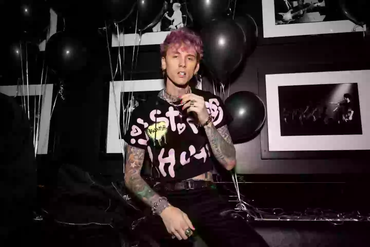 Machine Gun Kelly spoke to talkshow host Andy Cohen last weekend (Emma McIntyre/Getty Images for SiriusXM)