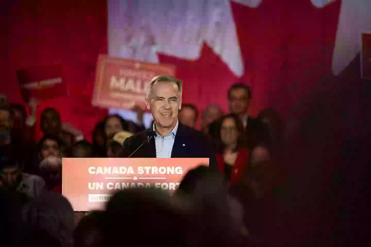 Mark Carney's message is somewhat diluted compared to his initial statement (Gavin John/Bloomberg via Getty Images)