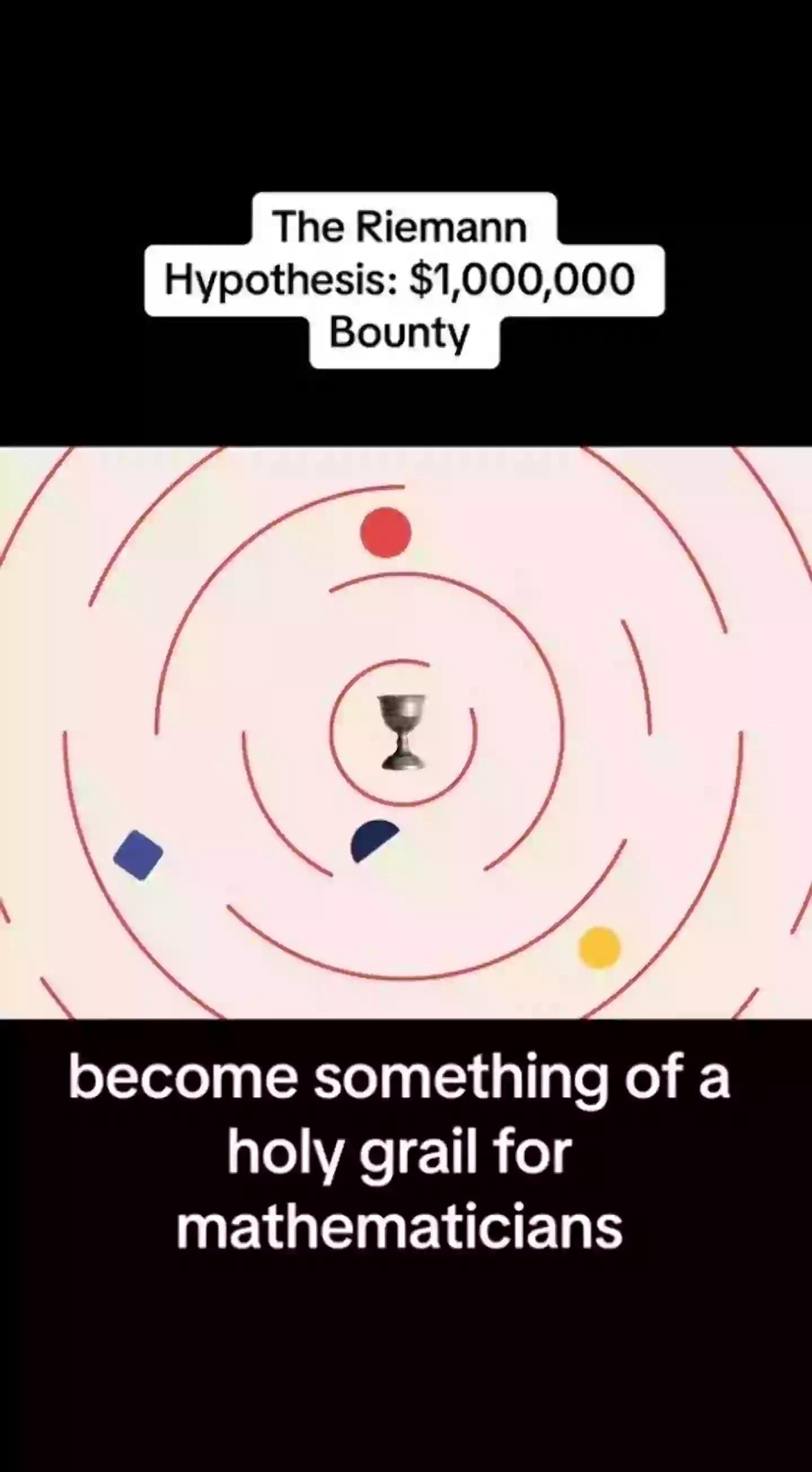 It carries a $1 million reward for solving it.