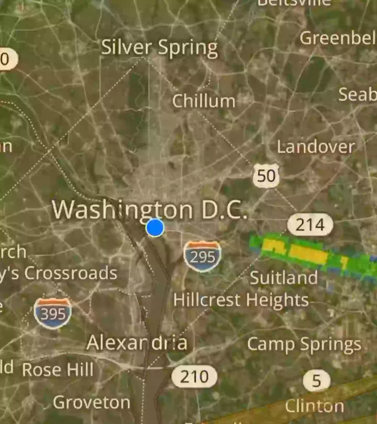 A streak could be seen shooting across (Twitter/KariLake)