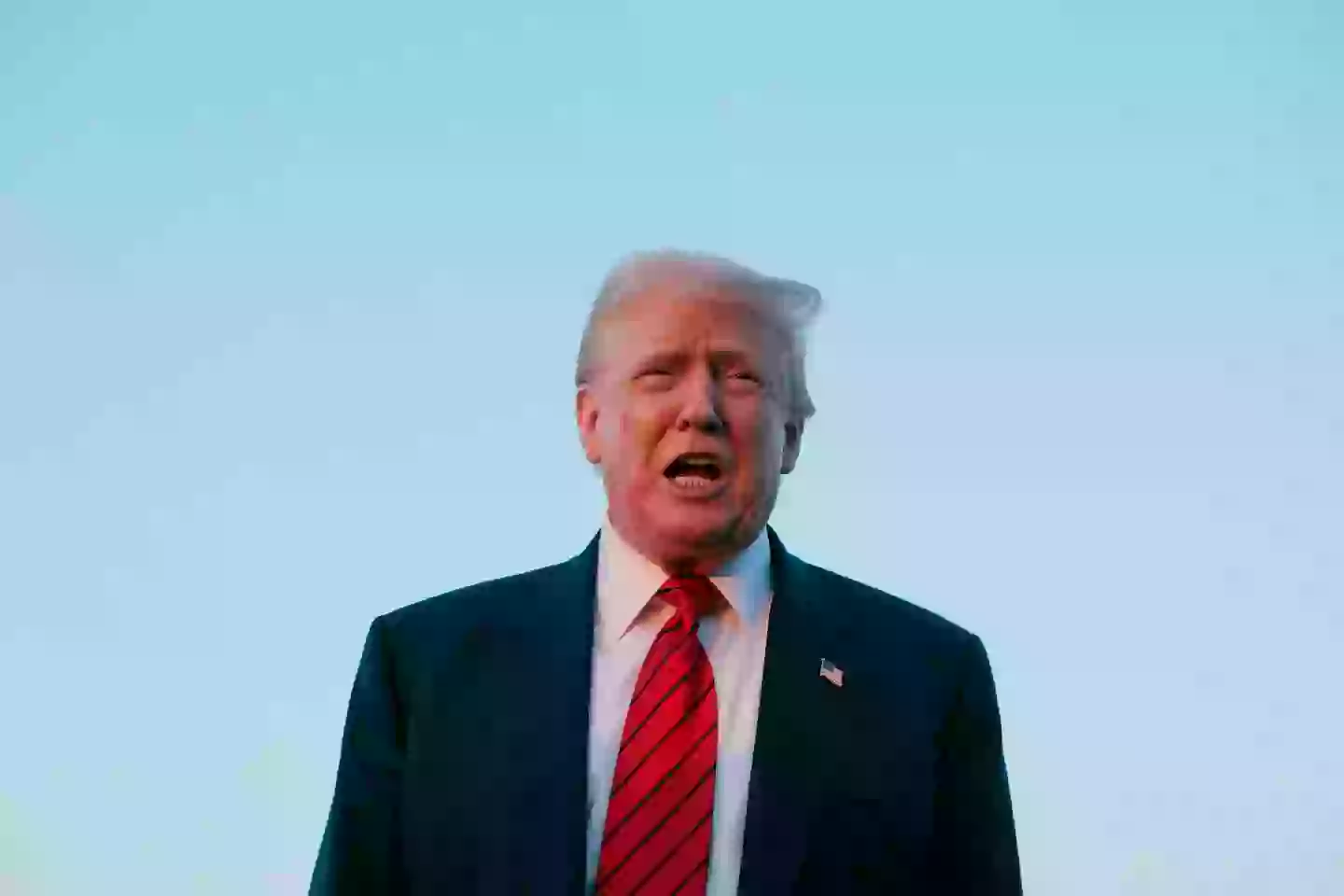 Trump has previously suggested he may throw his name into the hat (Anna Moneymaker/Getty Images)