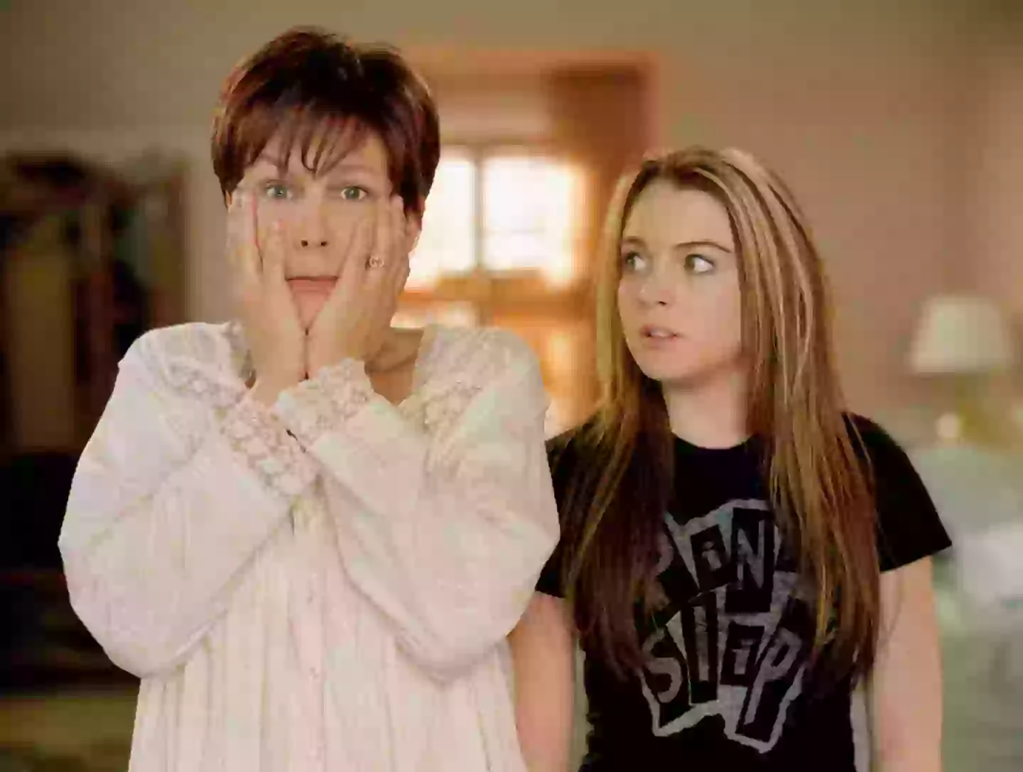 Jamie Lee Curtis and Lindsay Lohan starred in the original Freaky Friday (Walt Disney Productions)