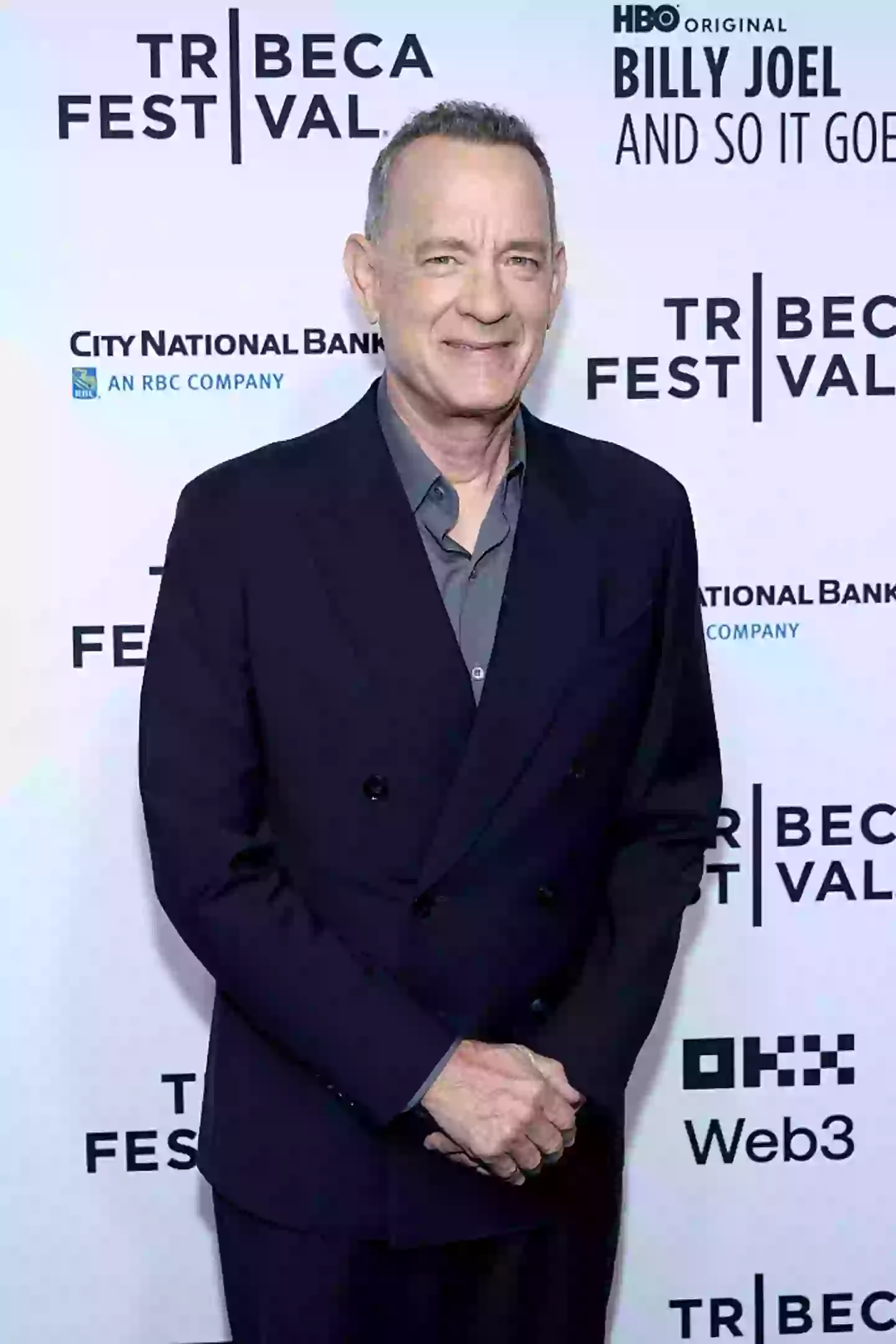 Hanks was due to receive an award this month (Dimitrios Kambouris/Getty Images for Tribeca Festival)