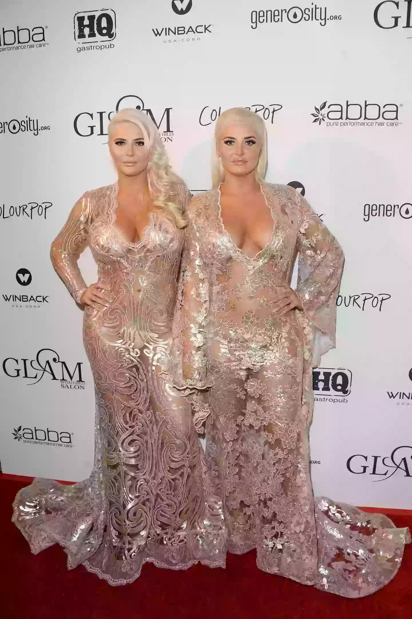 Former Playboy twins Karissa and Kristina Shannon (Matt Winkelmeyer/Getty Images)