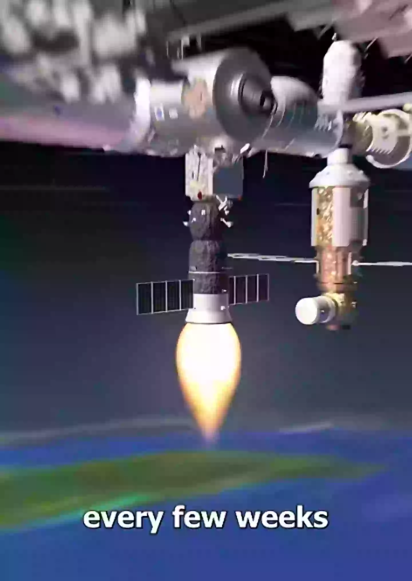 Thrusters ultimately stop it from falling (YouTube/@Zackdfilms)