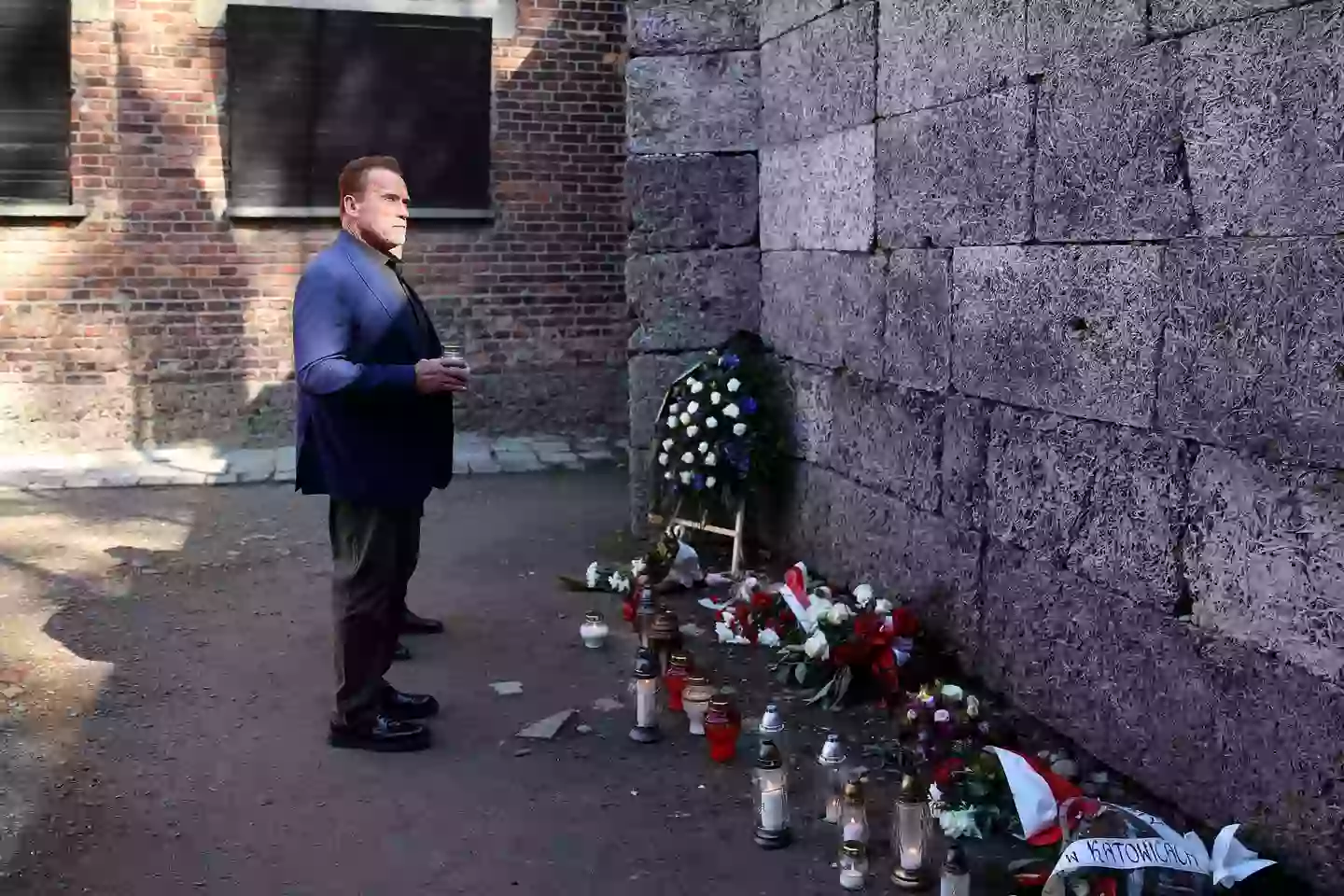 He said visiting Auschwitz was one of the darkest experiences of his life.