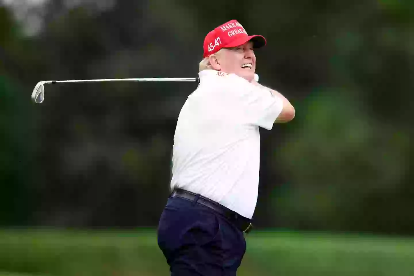 Donald Trump loves a round of golf (Mike Stobe/Getty Images)
