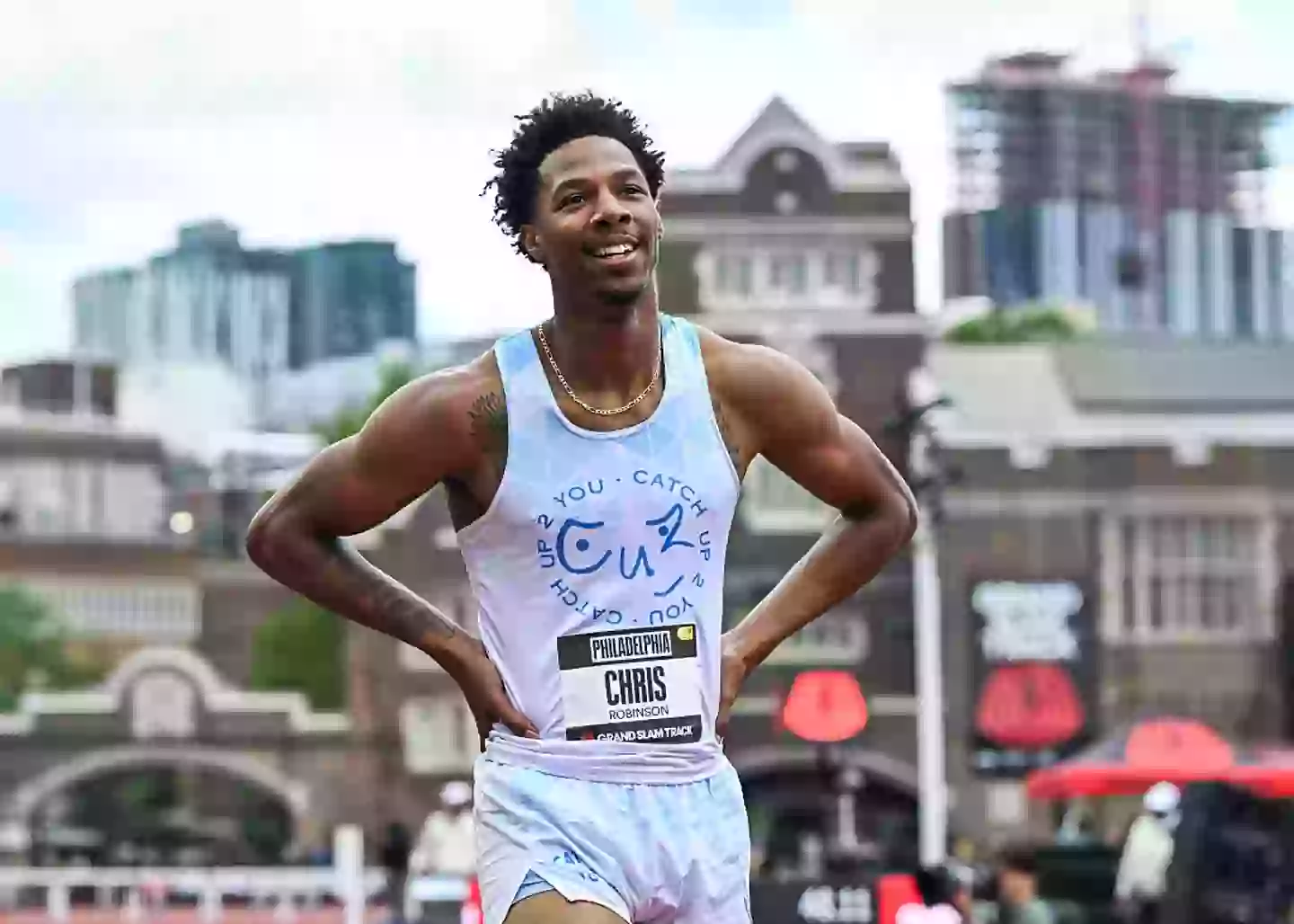 Apparently, Robinson could be about to land a modeling job (STR/NurPhoto via Getty Images)