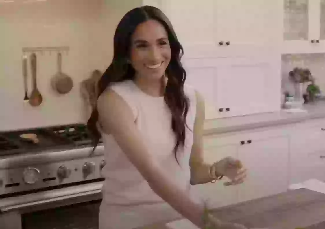 Meghan Markle's cooking show came out shortly after Pamela Anderson's (Netflix)