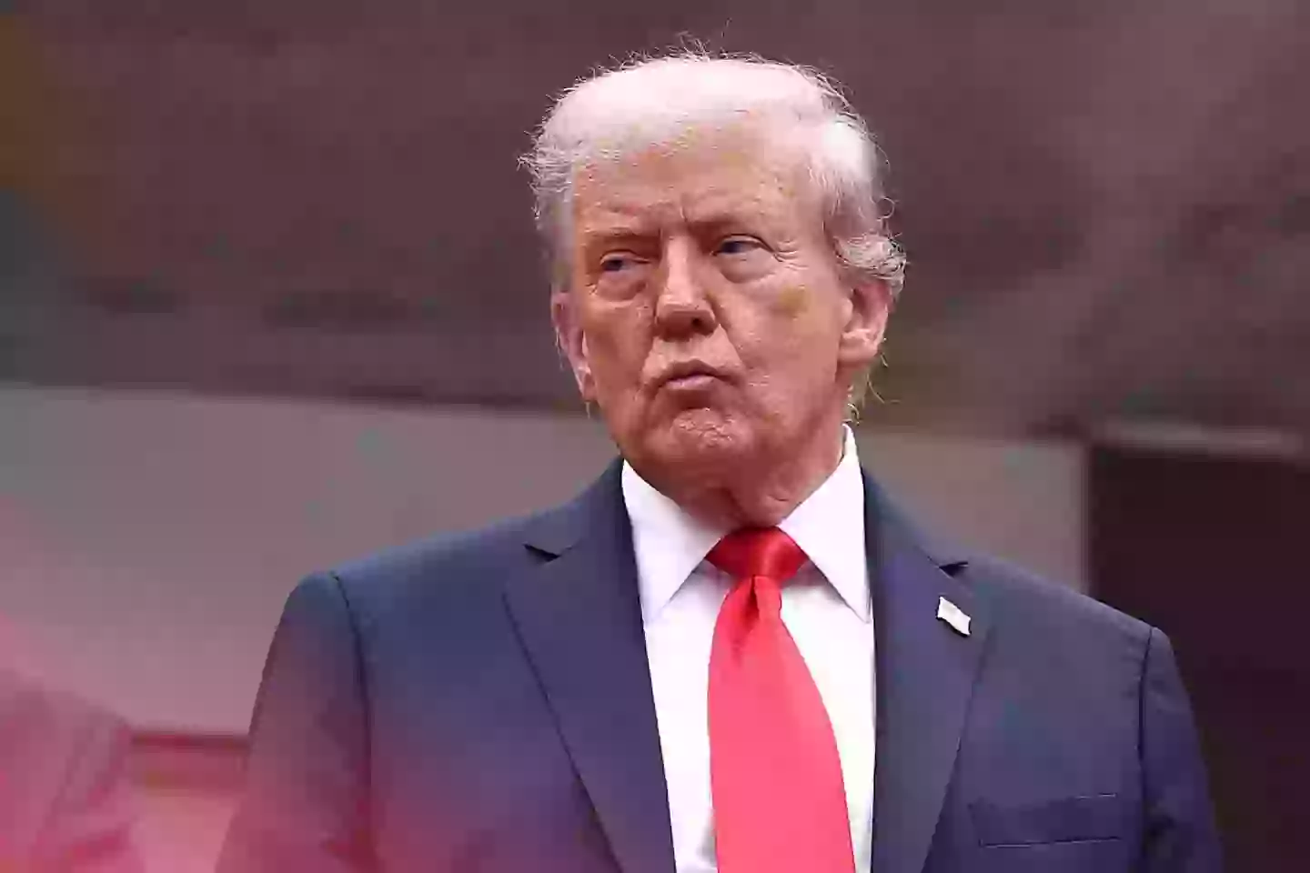 Donald Trump has been criticised for his response to a question on Poland and Russia (CHARLY TRIBALLEAU/AFP via Getty Images)