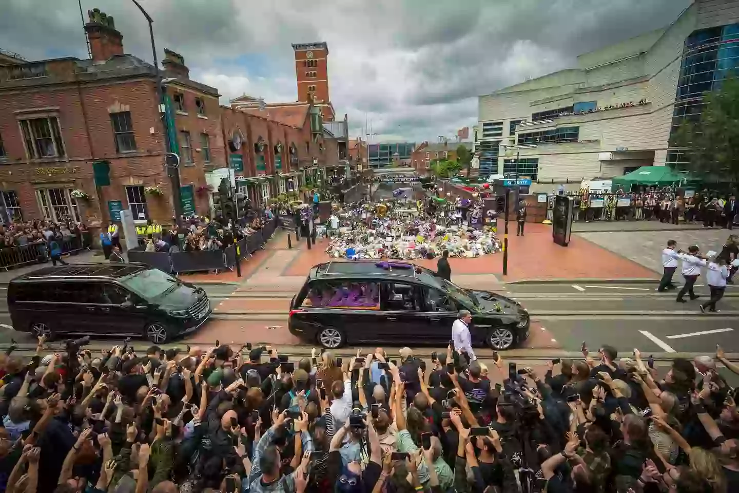 Fans poured into the streets for Ozzy Osbourne's funeral (Christopher Furlong/Getty Images)