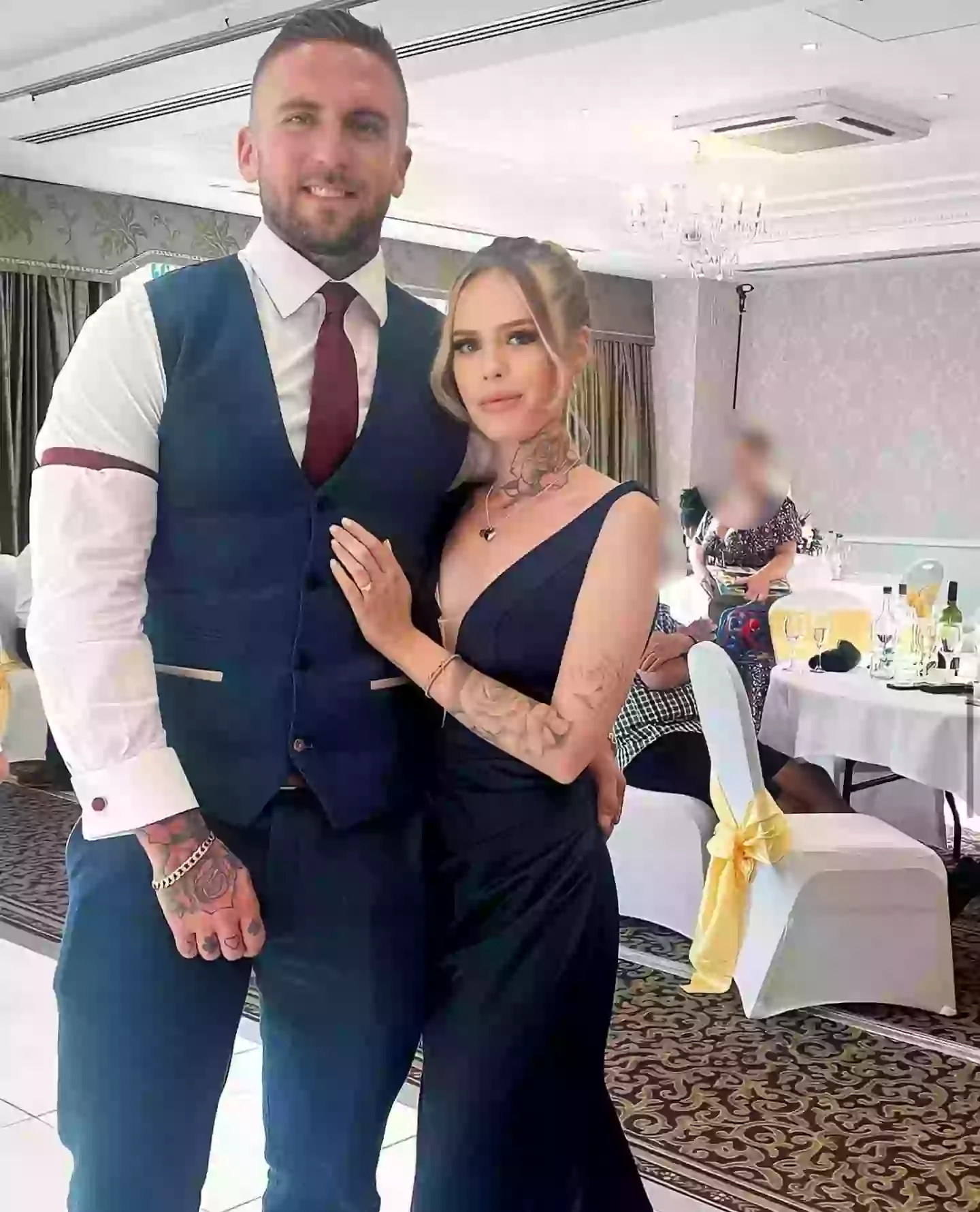 His wife Jasmin was left 'absolutely crushed' by his diagnosis (Kennedy News and Media)