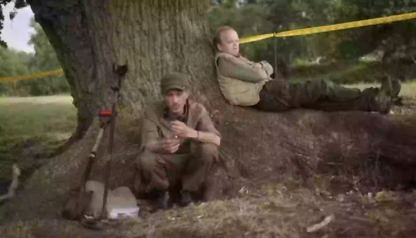 Mackenzie Crook and Toby Jones lead the 'unforgettable' drama (BBC)