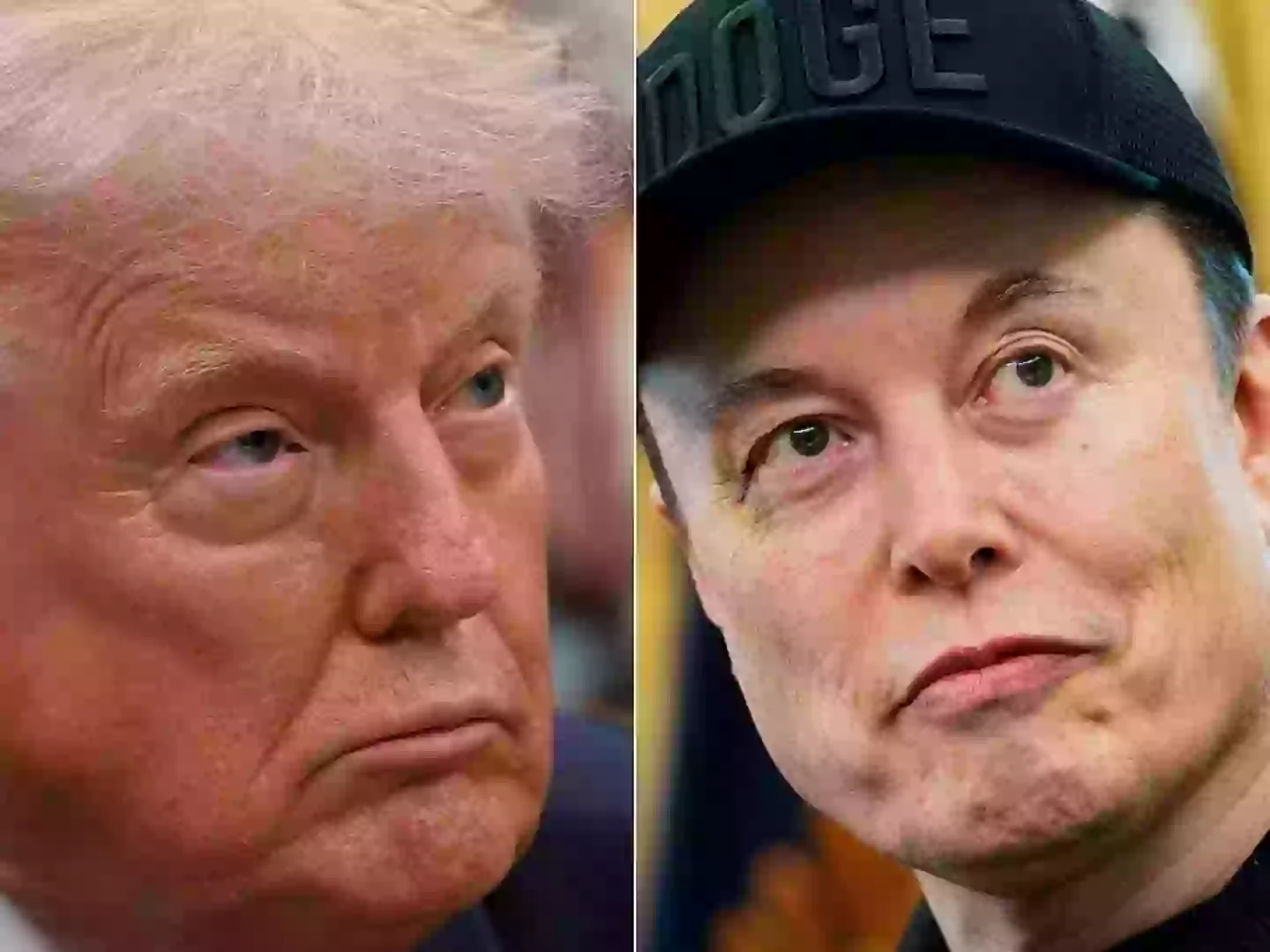 Things are heating up between Donald Trump and Elon Musk (ALEX WROBLEWSKI,ALLISON ROBBERT/AFP via Getty Images)
