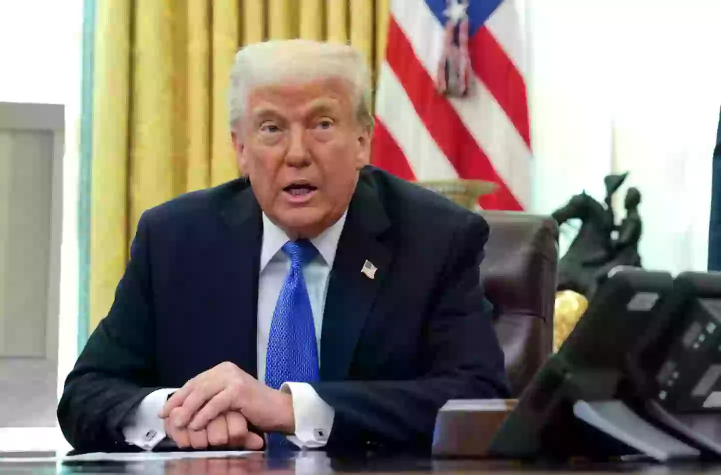 The POTUS is looking to revoke the legal status of hundreds of thousands of people in the US (Anna Moneymaker/Getty Images)