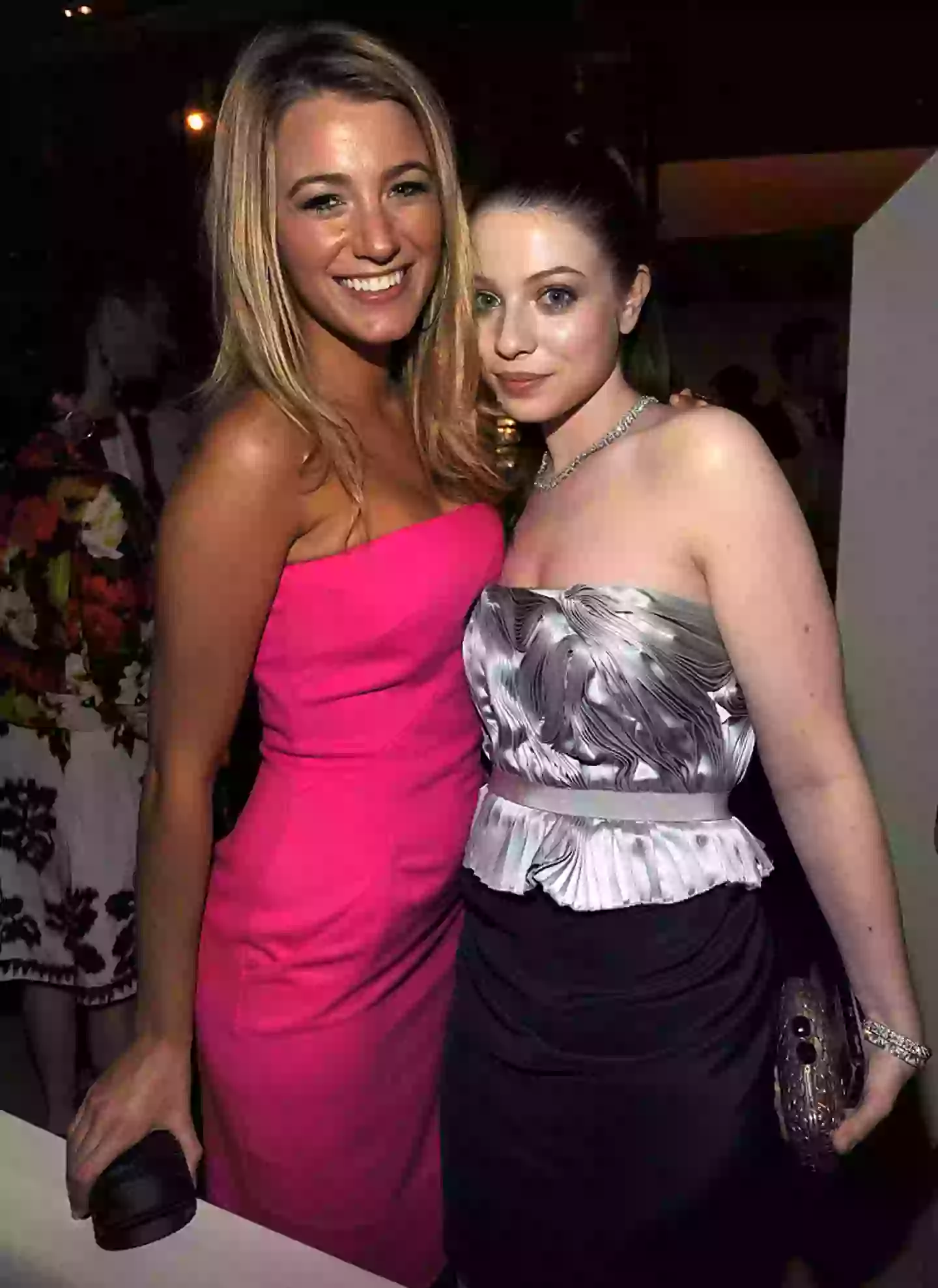 Blake Lively and Michelle Trachtenberg in 2009 (Kevin Mazur/WireImage)