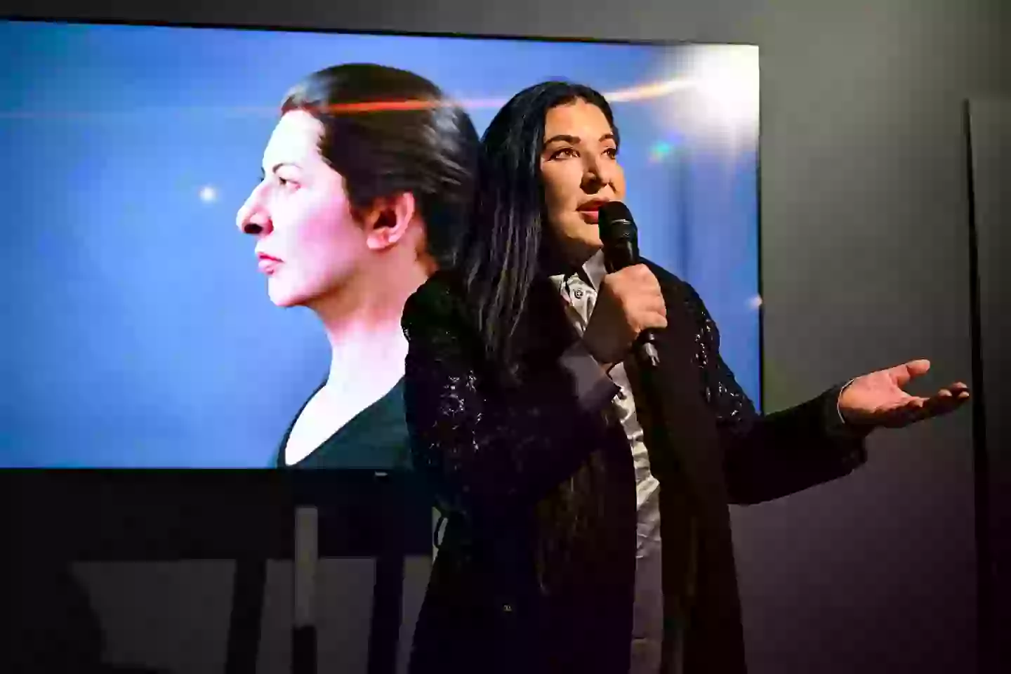 She recently explained why she let fashion designer Riccardo Tisci 'suck her t**' for a collaboration (Jeff Spicer/Getty Images for TAEX — Marina Abramovic Element Preview)