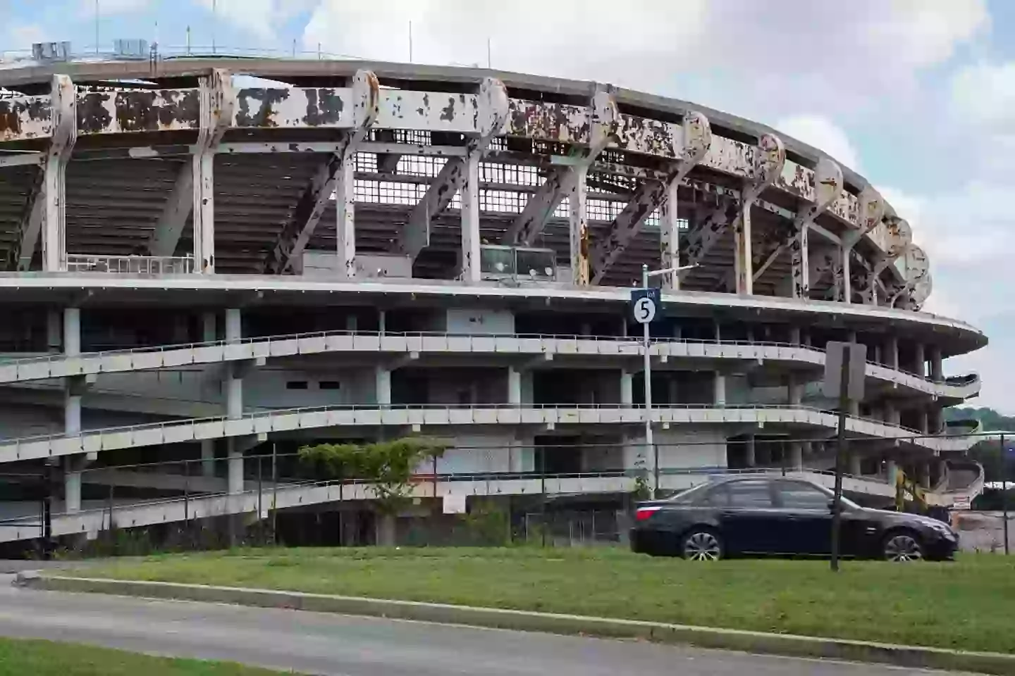 The derelict Robert F. Kennedy (RFK) Memorial Stadium will be demolished to make way for the new venue (Kevin Carter/Getty Images)