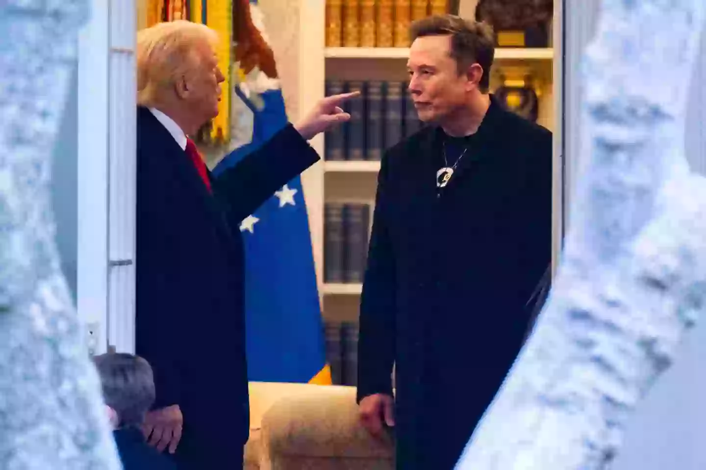 Trump said Musk would not be briefed on any hypothetical war plans (ROBERTO SCHMIDT/AFP via Getty Images)