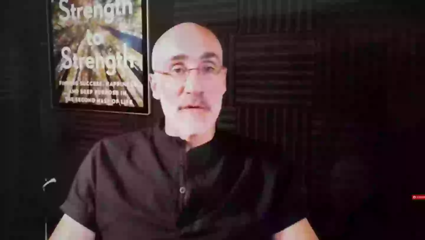 Arthur Brooks is an American academic and author (The Peter Attia podcast/YouTube)