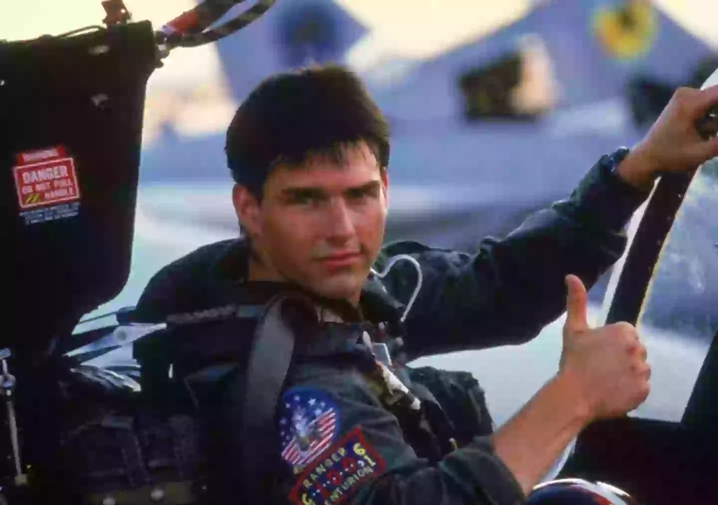 Tom Cruise stars as Lieutenant Peter 'Maverick' Mitchell (Paramount Pictures)