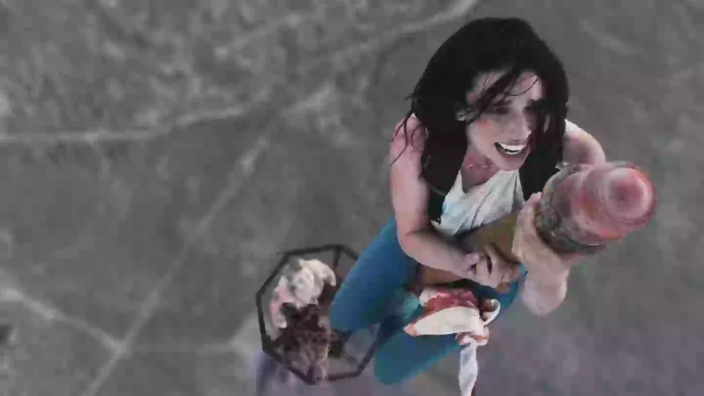 Grace Caroline Currey as Becky in the 2022 psychological thriller (Lionsgate)