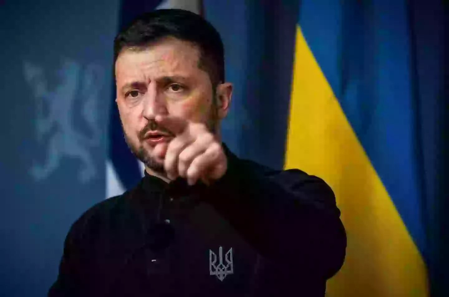 Zelenskyy has said the agreement will come into effect immediately (OLE BERG-RUSTEN/NTB/AFP via Getty Images)