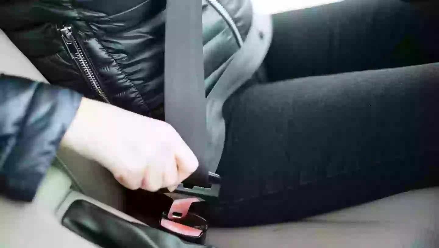 Learning about the seatbelt button blew one TikTok users' mind (Getty Stock Image)