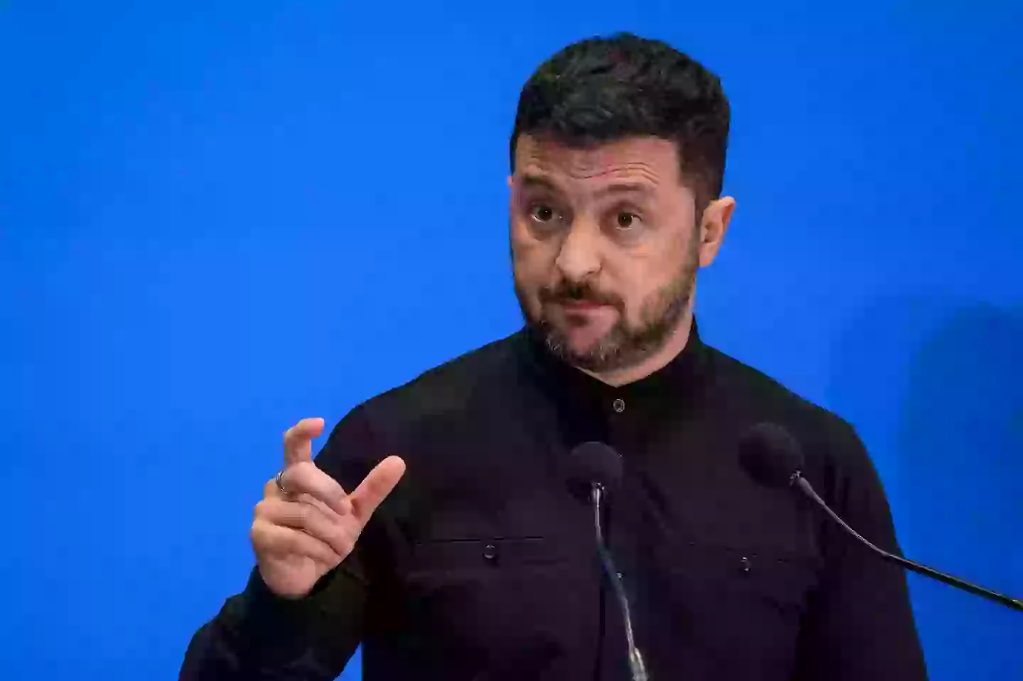 Volodymyr Zelenskyy has dismissed the idea of giving up territory (Antonio Masiello/Getty Images)