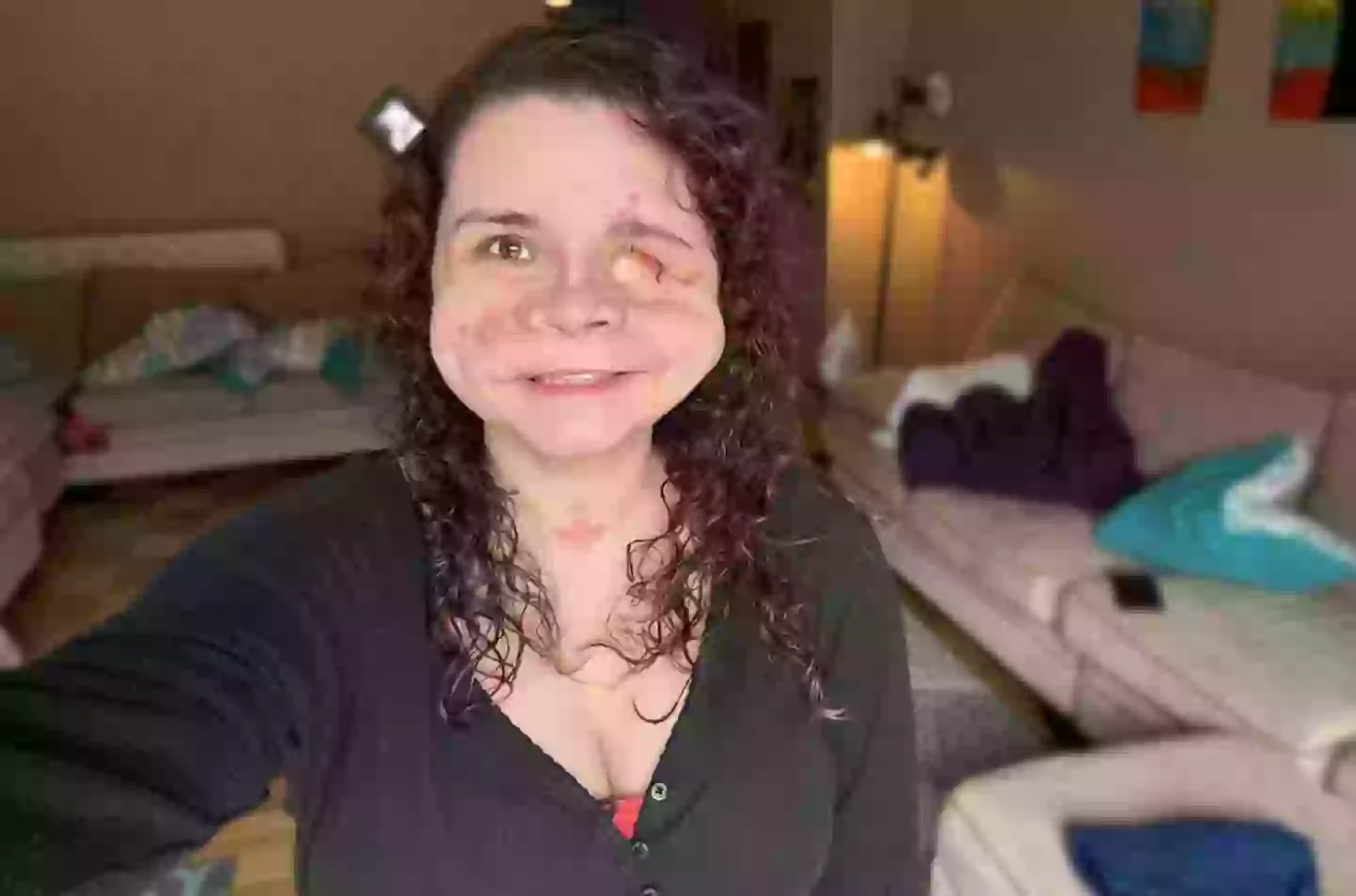 Amedy Dewey was told she had very low odds of surviving (Northwell Lenox Hill)