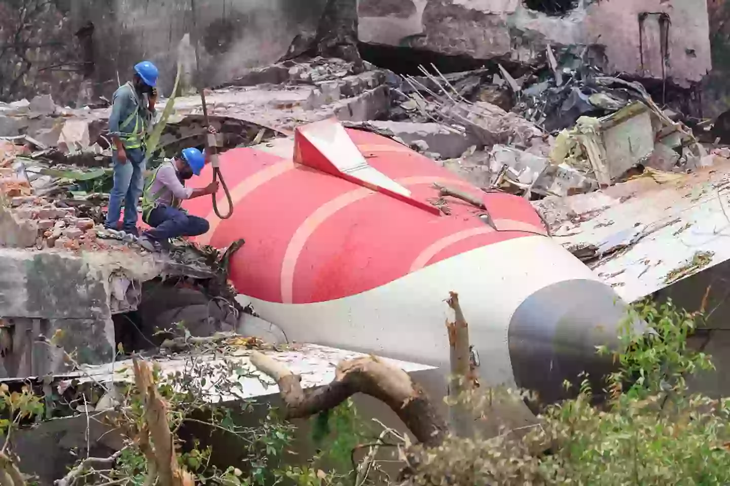 Aviation expert Tim Atkinson believes the accident could have been the result of a mistake in the cockpit (BASIT ZARGAR/Middle east images/AFP via Getty Images)