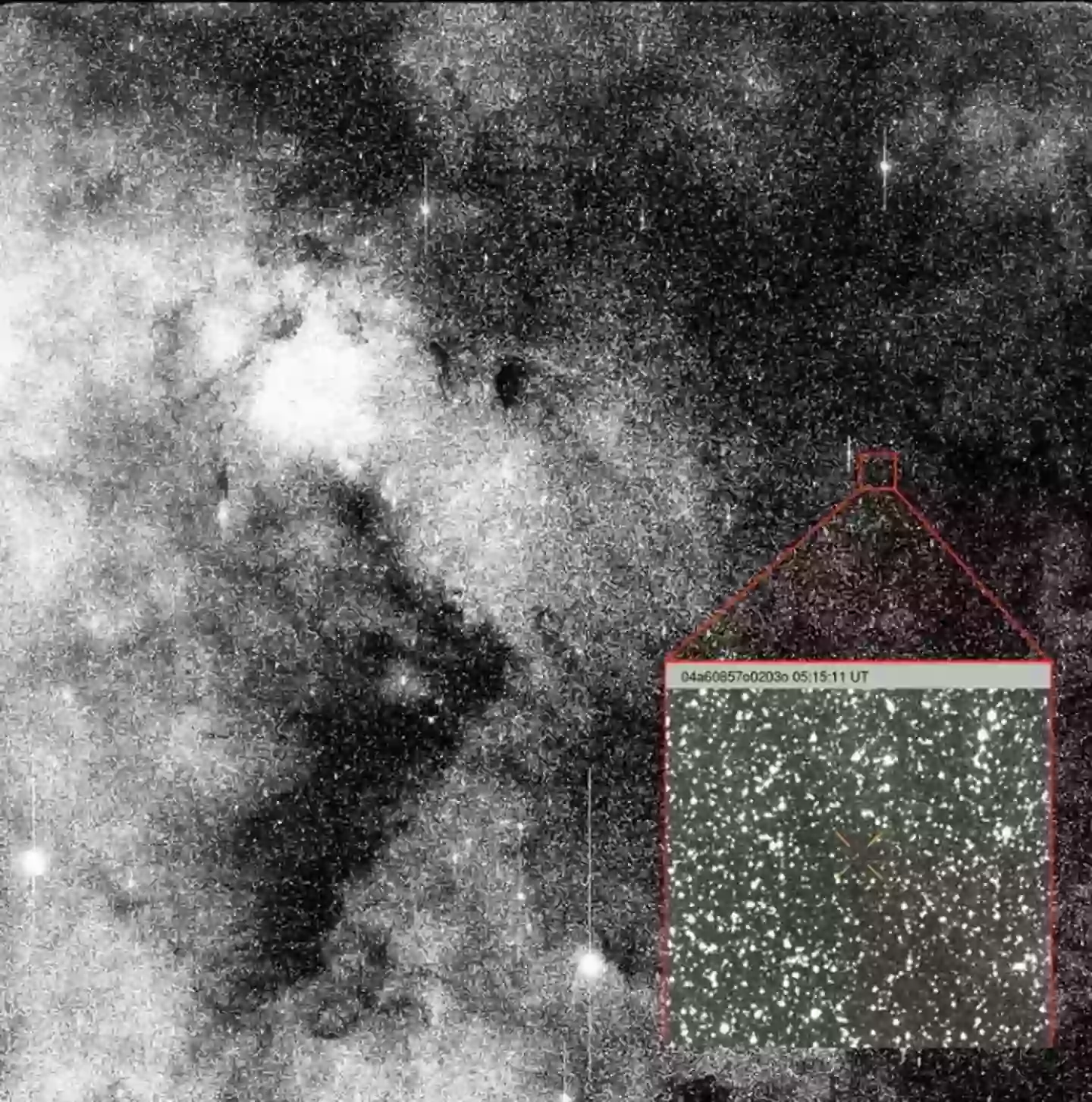 The space object has been classified as a comet by NASA (ATLAS/University of Hawaii/NASA)